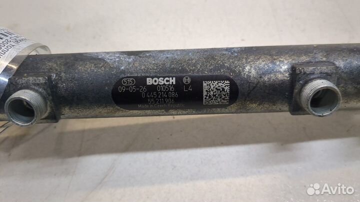 Рампа топливная Opel Corsa D