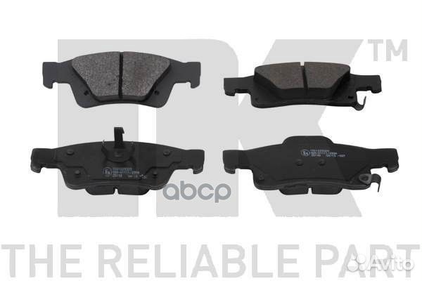 Колодки тормозные jeep grand cherokee 10- задни