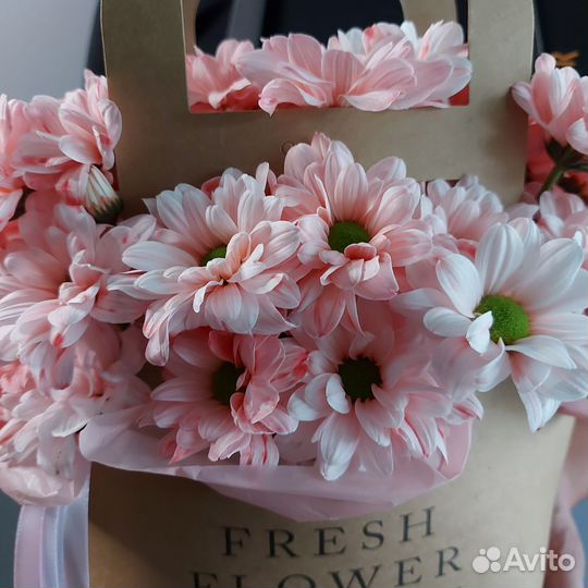 Букет цветов Хризантема Доставка букетов