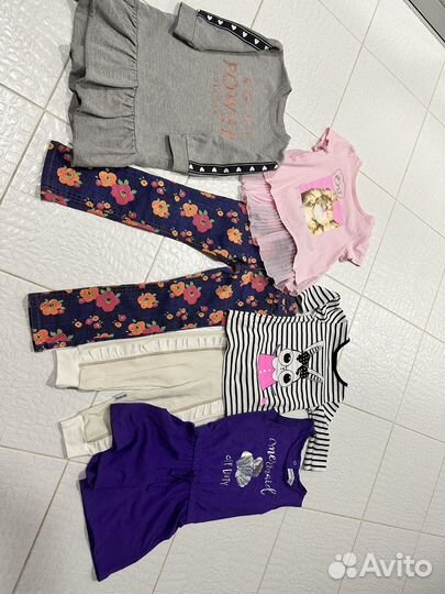 Вещи пакетом на девочку