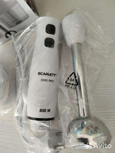 Блендер scarlet Steel Pro 850 Вт новый