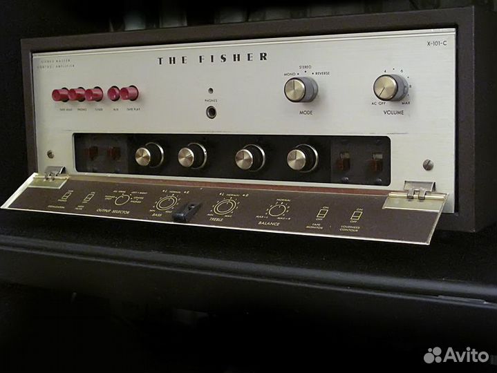 The Fisher X 101C. 220V