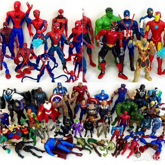 Фигурки супергероев Marvel др