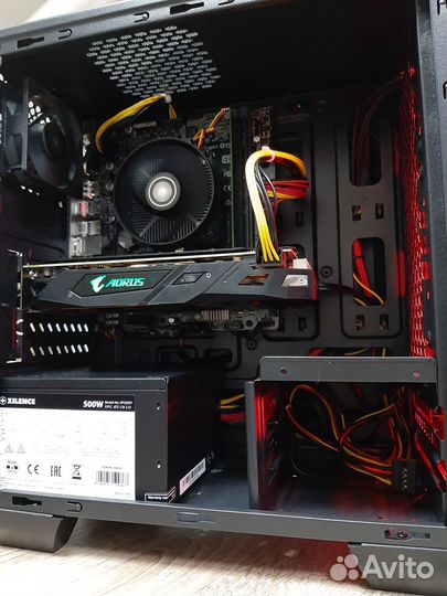 AMD Ryzen 3 3100 /ssd 256/aorus RX 580 4gb
