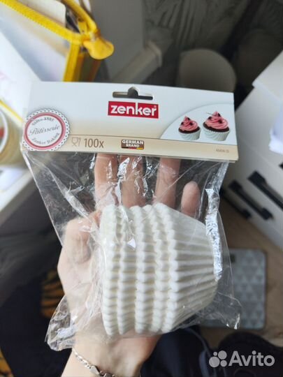 Бумажные формочки для кондитерских изделий 100 шт