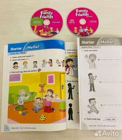 Family and Friends, Starter, 1, 2, 3, 4, 5, 6