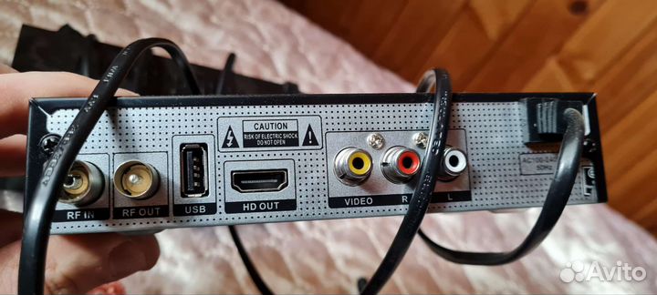 Цифровая DVB-T2 приставка для дачи