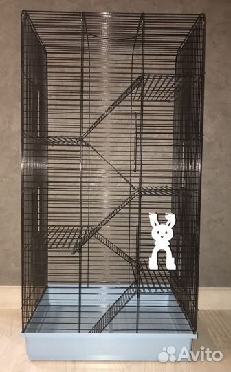Клетка для шиншил, дегу, кроликов