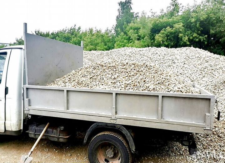 Песок карьерный с доставкой