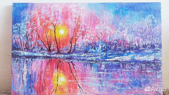 Картина 56*35см масло