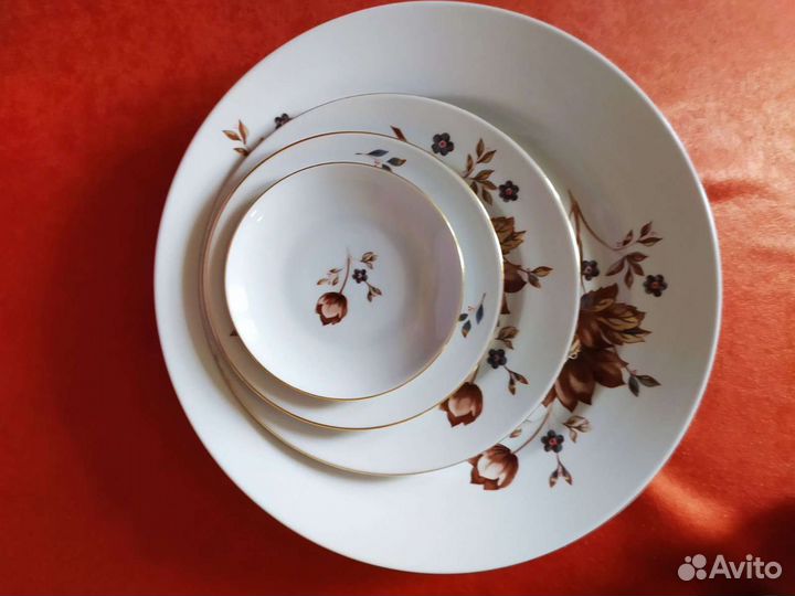 Чайно кофейный сервиз фарфор Германии