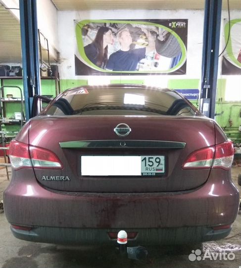 Фаркоп Трейлер для Nissan Almera 2013