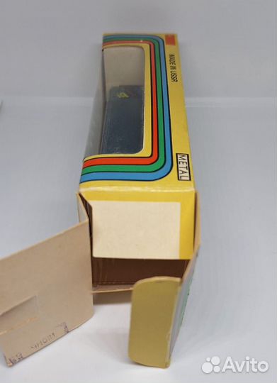 Москвич 434 А6. Первый капот. Цветы декаль. Синий