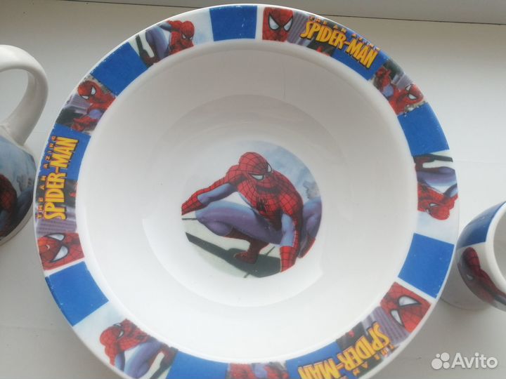 Набор детской посуды Человек-паук