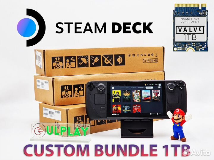 Steam Deck + NVMe 1 Tb SSD