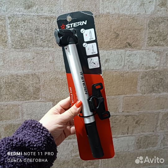 Велосипедный насос новый