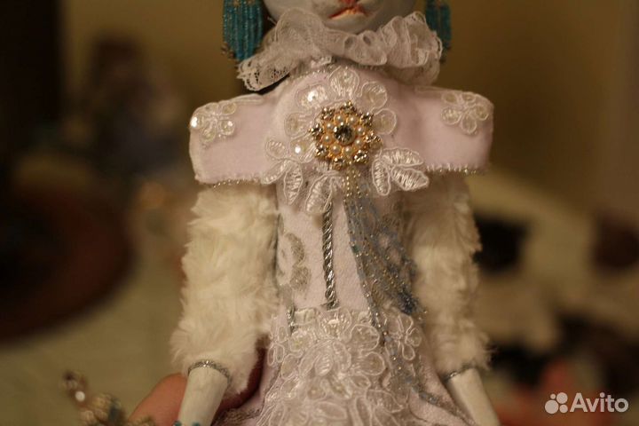 Кукла кошка ручной работы