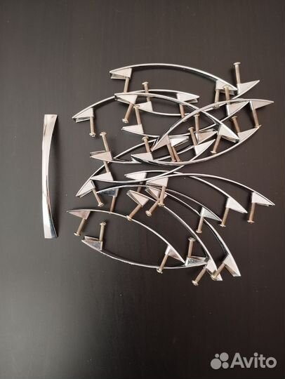 Мебельные ручки металлические