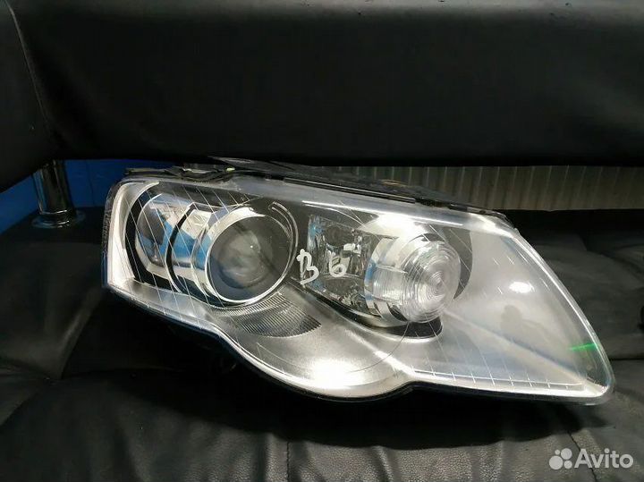 Фары передние passat b6 адаптивный ксенон