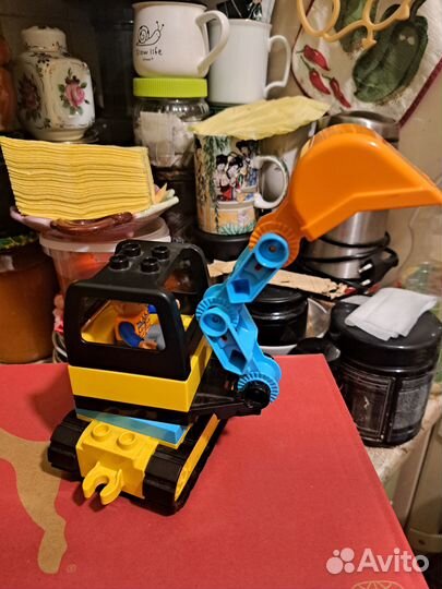 Конструктор lego 10931 duplo Грузовик экскаватор