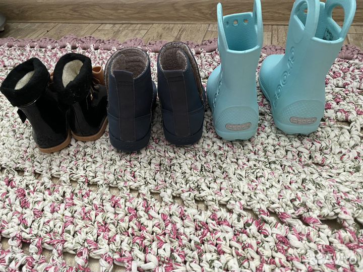Резиновые сапоги crocs, mini sed