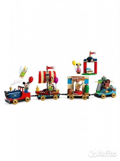 Конструктор lego Disney Праздничный поезд, 43212