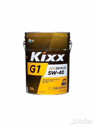 Kixx : L2102P20E1 Масло моторное Kixx G1 SN Plus 5