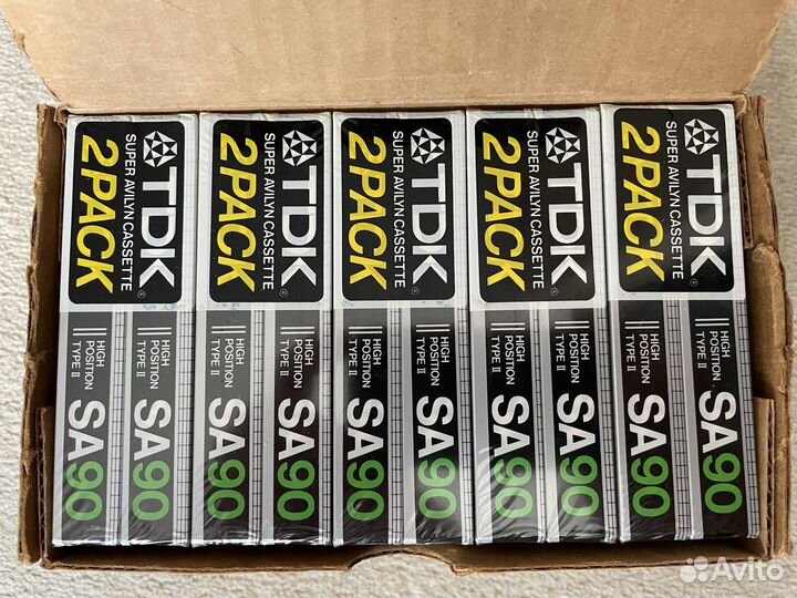 TDK SA90 Type II Хром 1983г. Новые