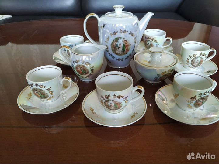 Сервиз кофейный гдр