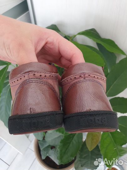 Кеды ботинки кожанные для девочки Mod8 24 размер