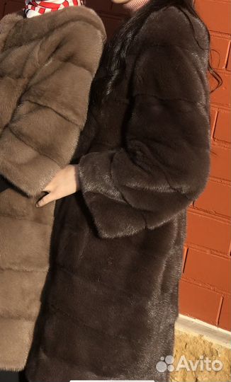 Шуба норковая blackglama 42 44