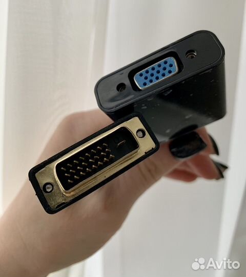 Переходник dvi-d на vga