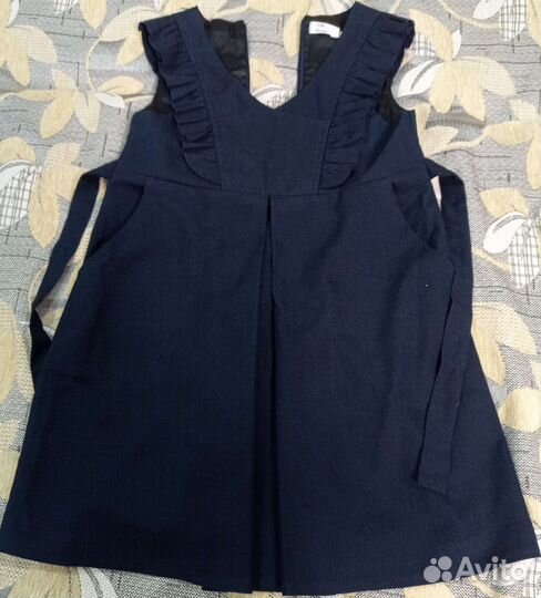 Школьная форма для девочки синяя