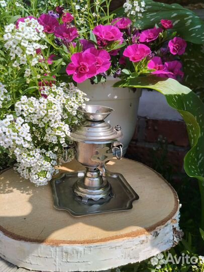 Советские сувениры. Хохлома. Самовар сувенирный