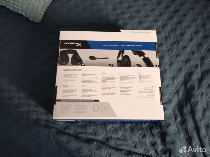 Игровые наушники hyperx