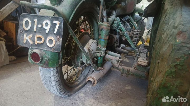 Мотоцикл м 72