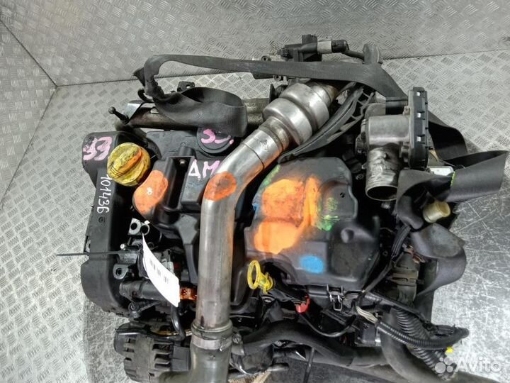 Двигатель K9K732 Renault Megane 2 1.5 Дизель