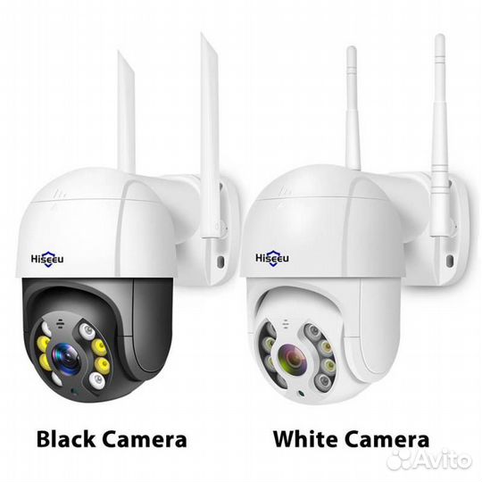 Купольная PTZ WiFi камера Hiseeu 2 Мп