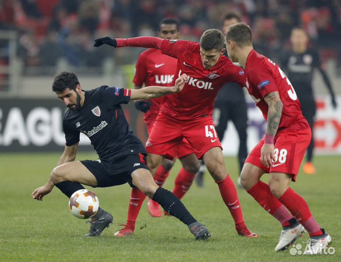 Игровая майка Зобнин Лига европы Спартак