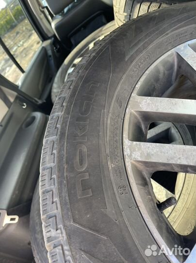 Колеса Nissan pathfinder R18, резина Nokian