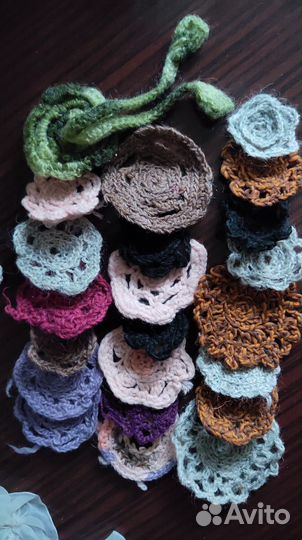 Цветочки крючком