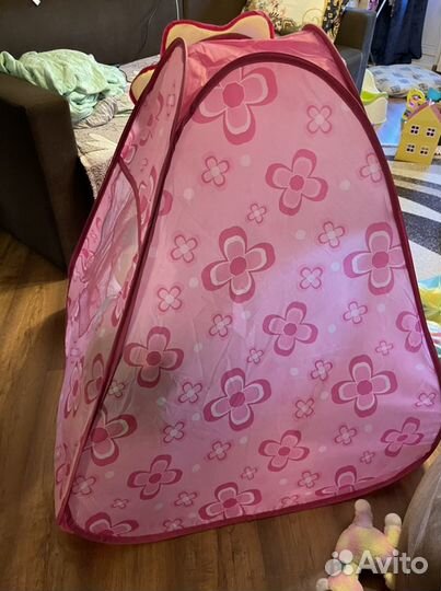 Детская палатка с шариками