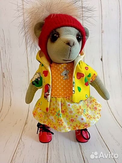 Плюшевый мишка. Тедди. Ручная работа