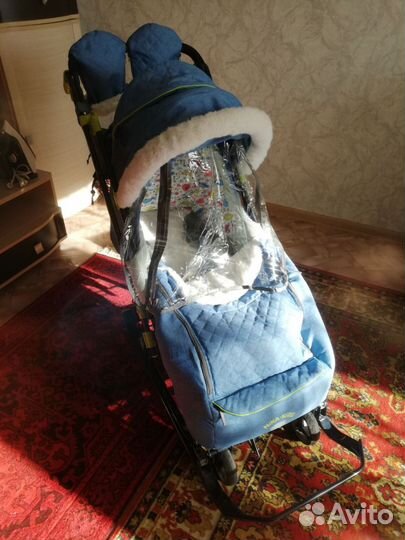 Коляска санки