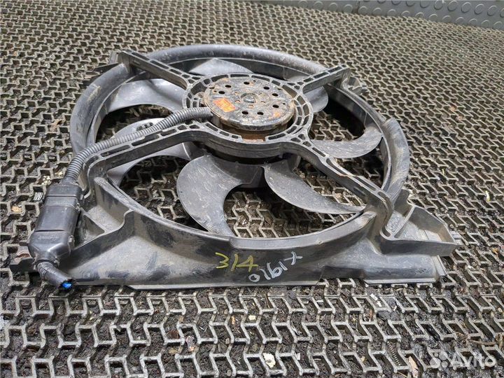 Вентилятор радиатора Hyundai Santa Fe, 2004