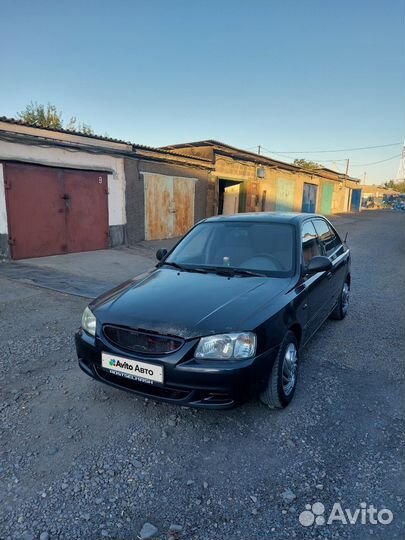 Hyundai Accent 1.5 МТ, 2005, 150 000 км