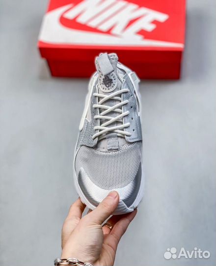 Кроссовки Nike Air Huarache Ultra Silver