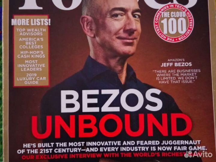 Журнал Forbes сентябрь 2018 американский выпуск