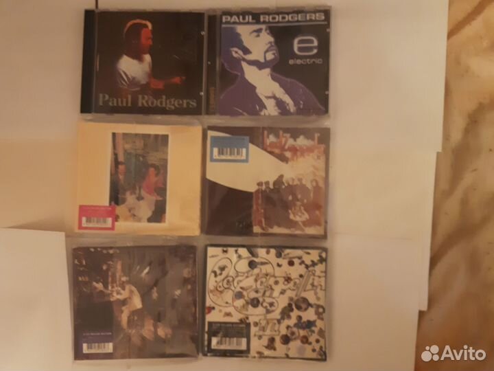 Cd диски рок, поп, диско