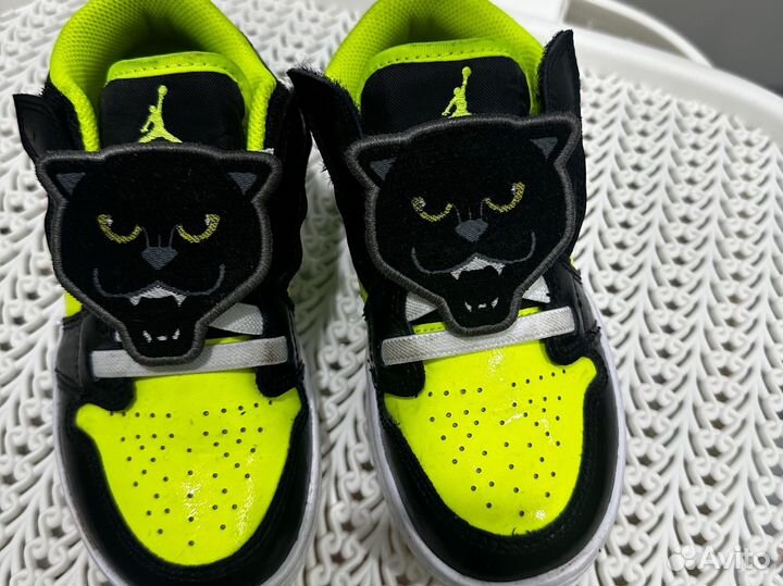 Кроссовки Nice Air Jordan 1 Low Art See детские